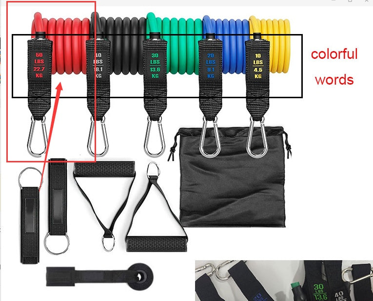 Fitness Rally Elastic Rope Resistance Band - Mindful Tech Co