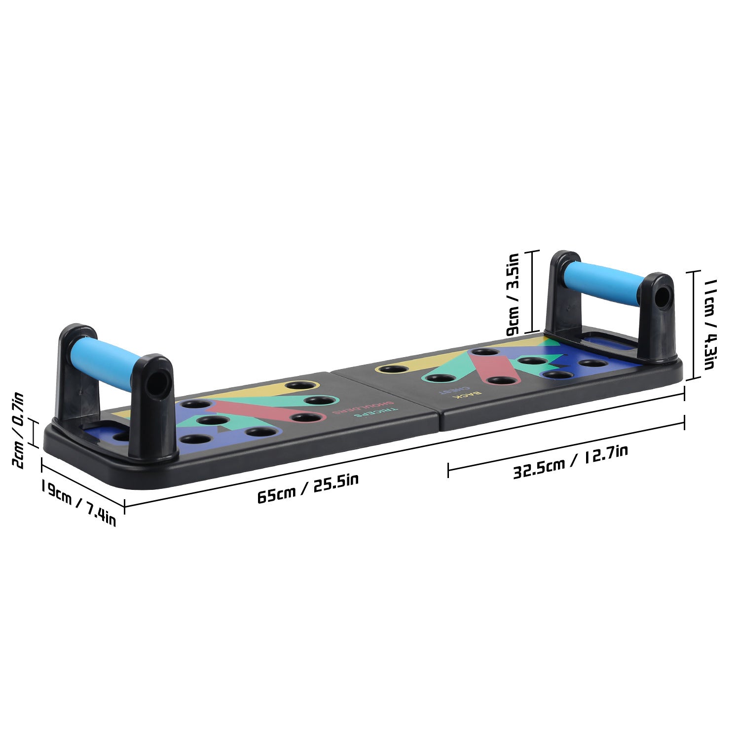 9 in 1 Push Up Rack Training Board - Mindful Tech Co