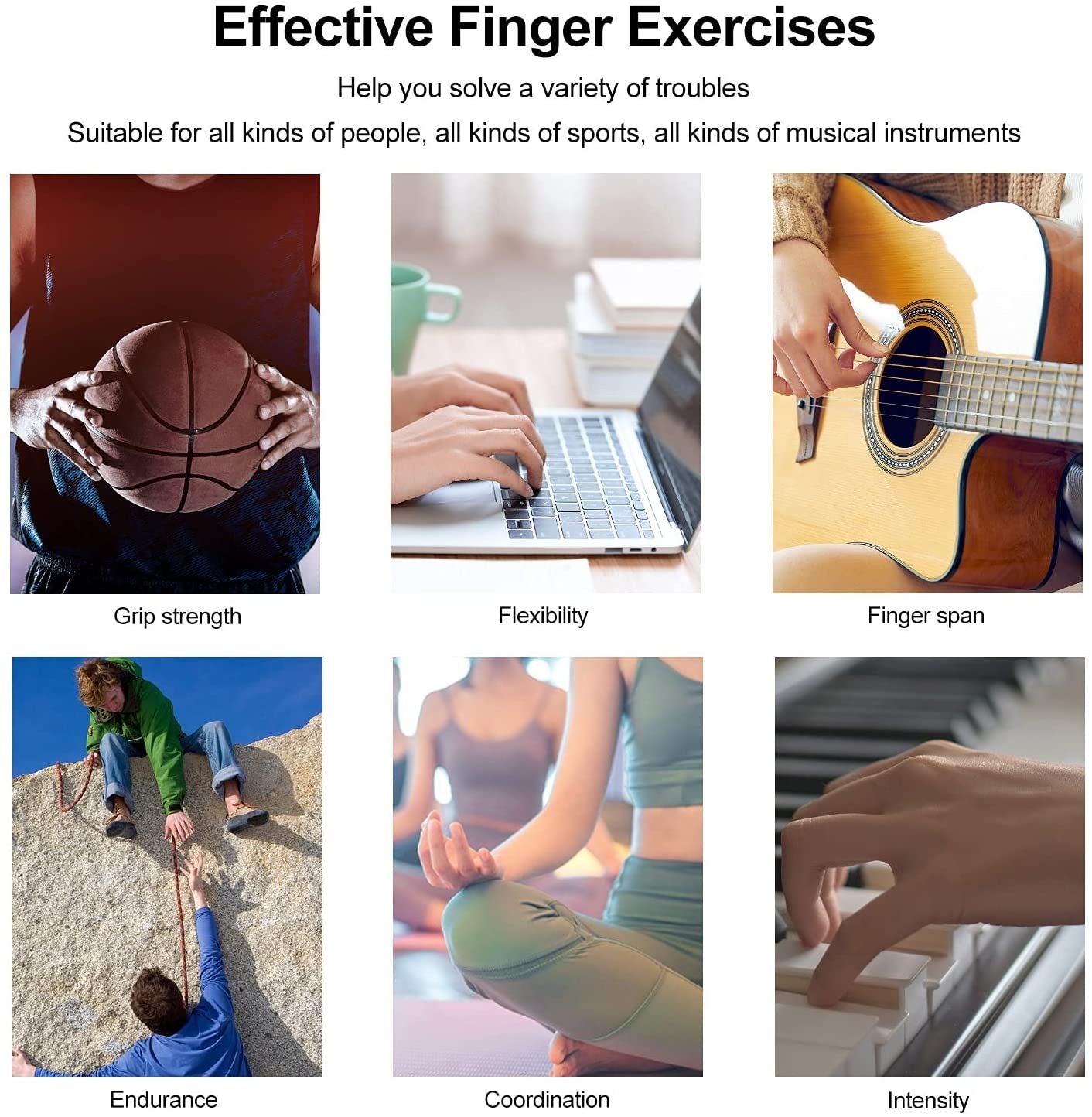 Silicone Finger Exercise Grip - Mindful Tech Co